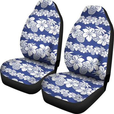 Hawaiian Themed Pattern Print Design H07 Universal Fit Car Seat Covers-JorJune