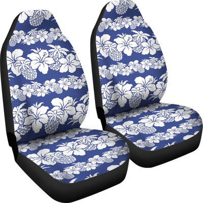 Hawaiian Themed Pattern Print Design H07 Universal Fit Car Seat Covers-JorJune