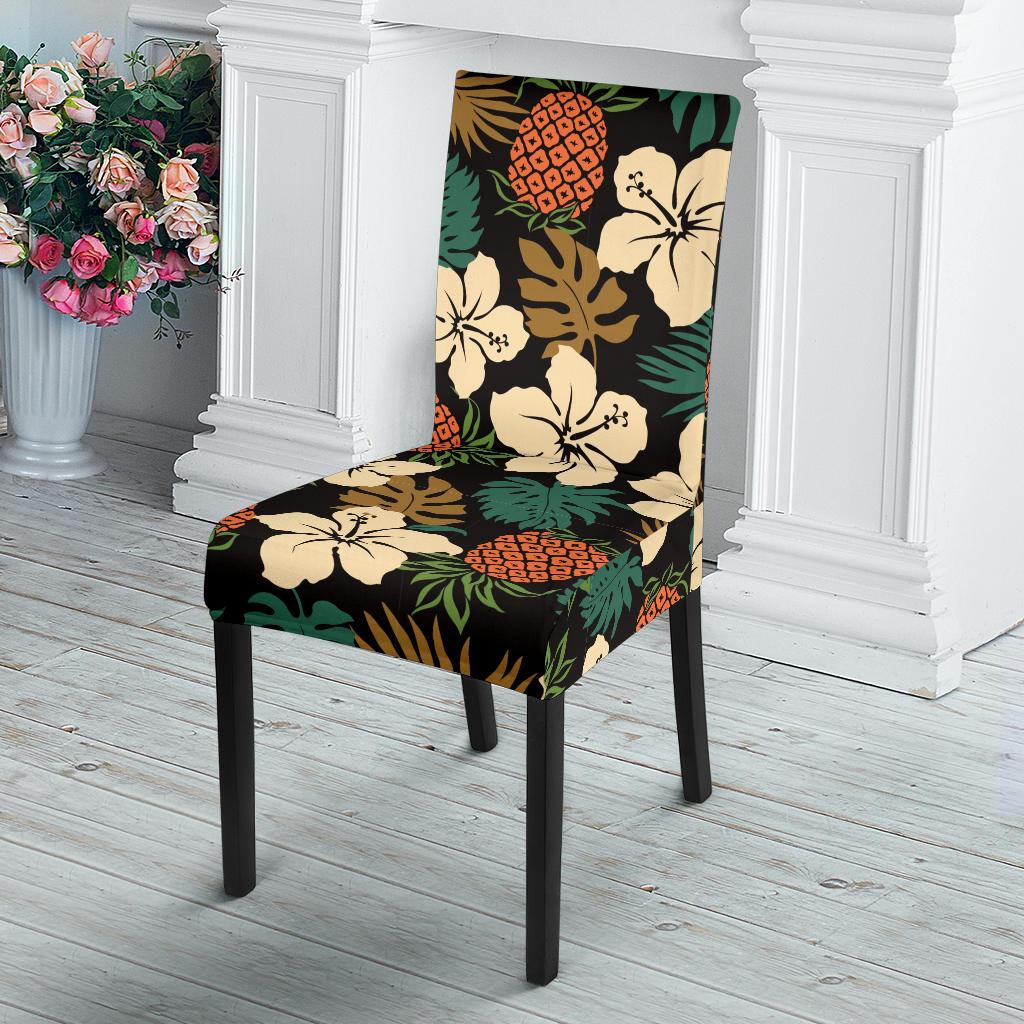 Hawaiian Themed Pattern Print Design H08 Dining Chair Slipcover-JORJUNE.COM