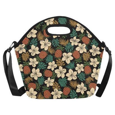 Hawaiian Themed Pattern Print Design H08 Neoprene Lunch Bag-JorJune