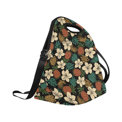 Hawaiian Themed Pattern Print Design H08 Neoprene Lunch Bag-JorJune