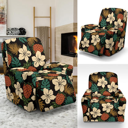 Hawaiian Themed Pattern Print Design H08 Recliner Slipcover-JORJUNE.COM