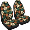 Hawaiian Themed Pattern Print Design H08 Universal Fit Car Seat Covers-JorJune