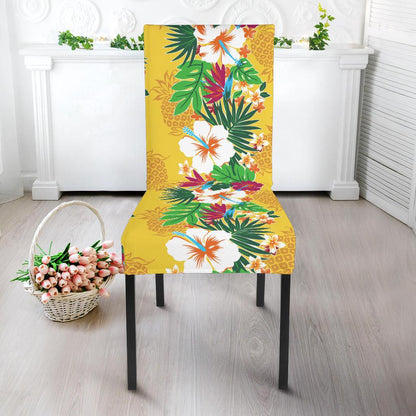 Hawaiian Themed Pattern Print Design H09 Dining Chair Slipcover-JORJUNE.COM