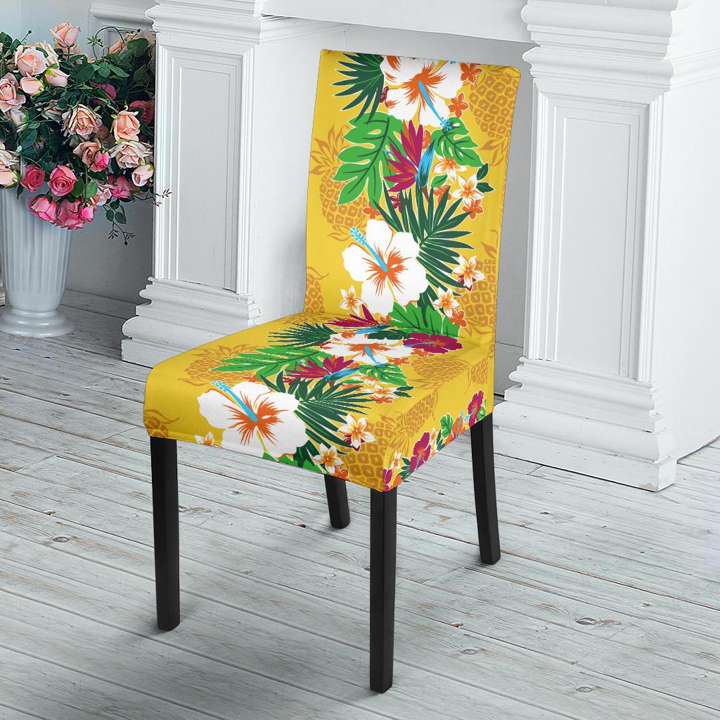 Hawaiian Themed Pattern Print Design H09 Dining Chair Slipcover-JORJUNE.COM