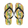 Hawaiian Themed Pattern Print Design H09 Flip Flops-JorJune