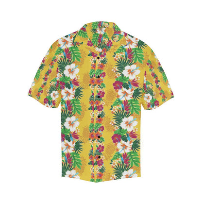 Hawaiian Themed Pattern Print Design H09 Men Hawaiian Shirt-JorJune