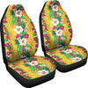 Hawaiian Themed Pattern Print Design H09 Universal Fit Car Seat Covers-JorJune