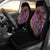 Head Owl Colorful Art Universal Fit Car Seat Covers
