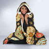 Heart Boho Pattern Print Design HE04 Hooded Blanket-JORJUNE.COM