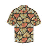 Heart Boho Pattern Print Design HE04 Men Hawaiian Shirt-JorJune