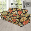 Heart Boho Pattern Print Design HE04 Sofa Slipcover-JORJUNE.COM