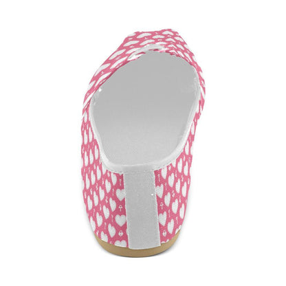 Heart Key Pattern Print Design HE09 Women Casual Shoes-JorJune.com
