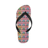 Heart Pattern Print Design HE010 Flip Flops-JorJune