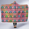 Heart Pattern Print Design HE010 Hooded Blanket-JORJUNE.COM