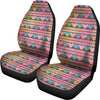 Heart Pattern Print Design HE010 Universal Fit Car Seat Covers-JorJune