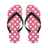 Heart Pattern Print Design HE07 Flip Flops-JorJune