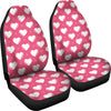 Heart Pattern Print Design HE07 Universal Fit Car Seat Covers-JorJune