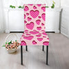 Heart Pink Pattern Print Design HE06 Dining Chair Slipcover-JORJUNE.COM