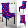 Heart Pixel Pattern Print Design HE03 Dining Chair Slipcover-JORJUNE.COM