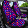 Heart Pixel Pattern Print Design HE03 Universal Fit Car Seat Covers-JorJune