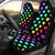 Heart Rainbow Pattern Print Design HE02 Universal Fit Car Seat Covers-JorJune