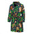 Hedgehog Cactus Pattern Print Design 04 Men Bathrobe-JORJUNE.COM