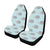 Hedgehog Pattern Print Design 02 Car Seat Covers (Set of 2)-JORJUNE.COM