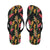 Heliconia Pattern Print Design HL01 Flip Flops-JorJune