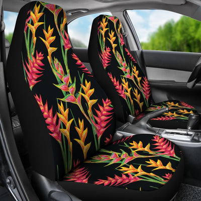 Heliconia Pattern Print Design HL01 Universal Fit Car Seat Covers-JorJune