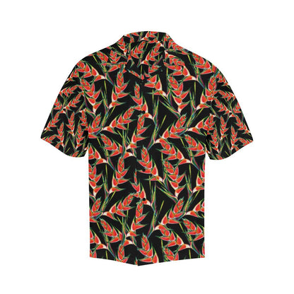 Heliconia Pattern Print Design HL010 Men Hawaiian Shirt-JorJune