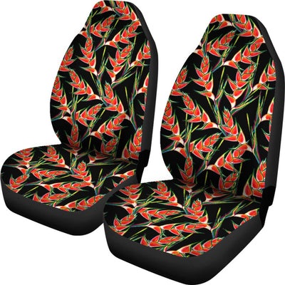 Heliconia Pattern Print Design HL010 Universal Fit Car Seat Covers-JorJune