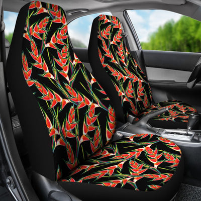 Heliconia Pattern Print Design HL010 Universal Fit Car Seat Covers-JorJune