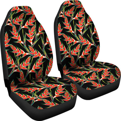 Heliconia Pattern Print Design HL010 Universal Fit Car Seat Covers-JorJune