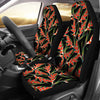 Heliconia Pattern Print Design HL010 Universal Fit Car Seat Covers-JorJune