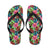 Heliconia Pattern Print Design HL02 Flip Flops-JorJune