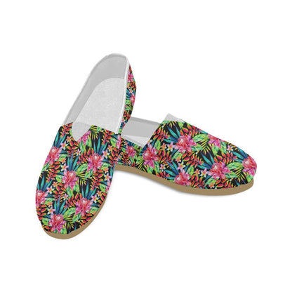 Heliconia Pattern Print Design HL02 Women Casual Shoes-JorJune.com