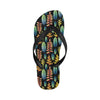 Heliconia Pattern Print Design HL03 Flip Flops-JorJune