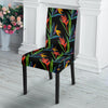 Heliconia Pattern Print Design HL04 Dining Chair Slipcover-JORJUNE.COM