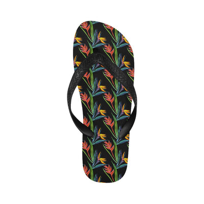 Heliconia Pattern Print Design HL04 Flip Flops-JorJune