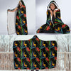 Heliconia Pattern Print Design HL04 Hooded Blanket-JORJUNE.COM