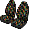 Heliconia Pattern Print Design HL04 Universal Fit Car Seat Covers-JorJune