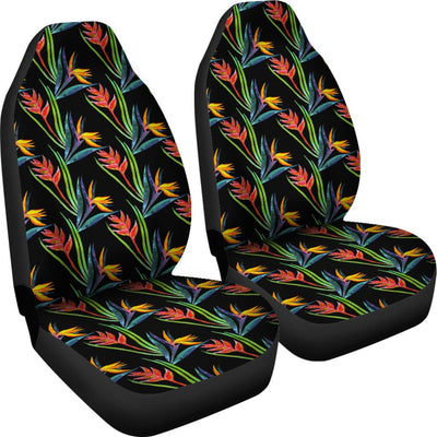 Heliconia Pattern Print Design HL04 Universal Fit Car Seat Covers-JorJune