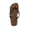 Heliconia Pattern Print Design HL05 Flip Flops-JorJune