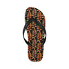 Heliconia Pattern Print Design HL05 Flip Flops-JorJune