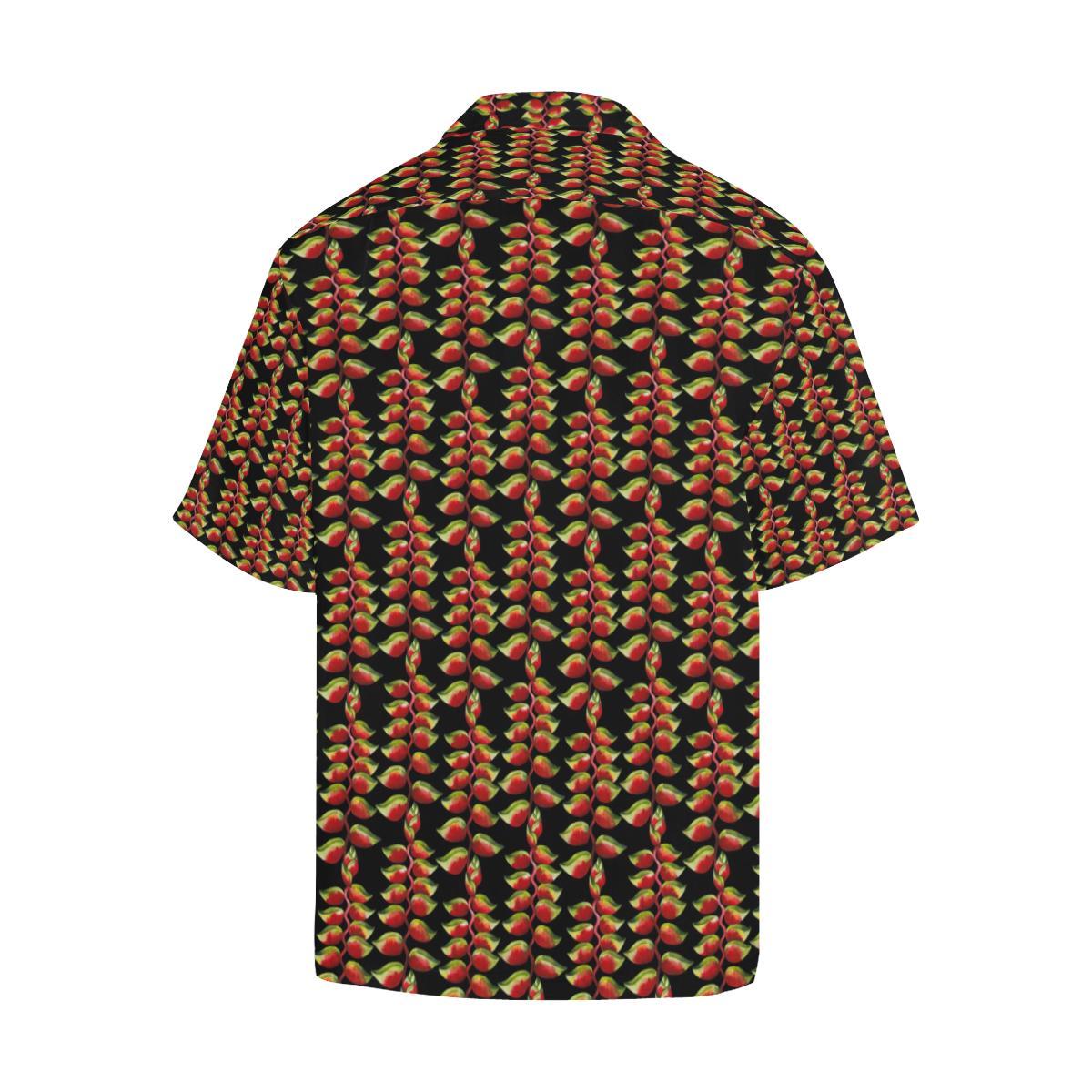 Heliconia Pattern Print Design HL05 Men Hawaiian Shirt-JorJune