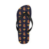 Heliconia Pattern Print Design HL06 Flip Flops-JorJune