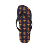 Heliconia Pattern Print Design HL06 Flip Flops-JorJune