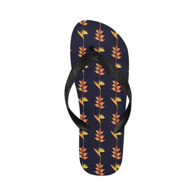 Heliconia Pattern Print Design HL06 Flip Flops-JorJune