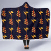 Heliconia Pattern Print Design HL06 Hooded Blanket-JORJUNE.COM